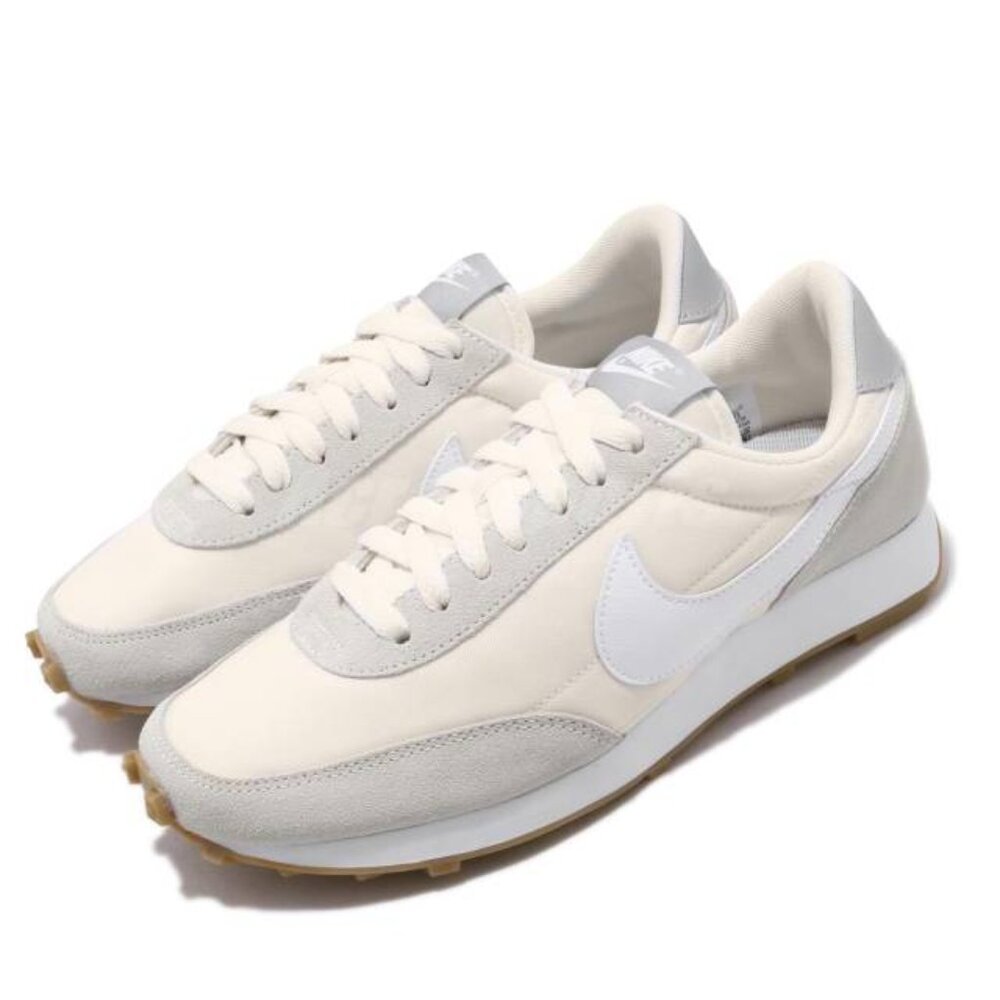 Nike Daybreak White Ivory & Grey Gum Running Casual Shoes ck2351-101/Size 8
